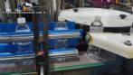 Complete water bottling line for carbonated drinks, triblock bottling machine, carbonator, labeler, BOPP baler