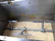 Horizontal paddle mixer with 150 liter stainless steel dosing filling machine