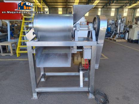 Mecamau stainless steel single-stage horizontal pulper