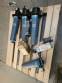 Atlas Copco 30 hp GA 22 FF screw air compressor with integrated air dryer.