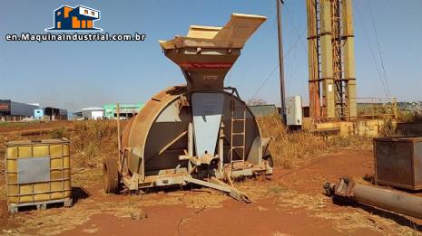 Marcher Brasil 400-ton bagging machine for storing grains in bags