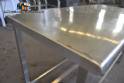 Stainless steel table 700 mm x 1500 mm