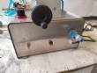 Stainless steel benchtop filling machine for liquids from 10 to 250 ml