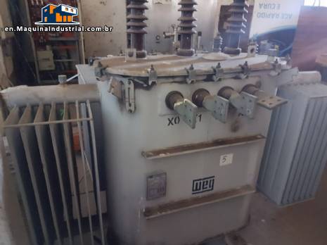 Electric oil transformer 500 kva WEG