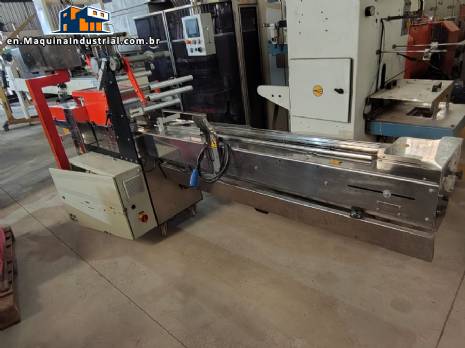 Stainless steel flowpack packaging machine WEF M�quinas Maqinox