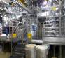 Jacketed cookers with platform, pumps, and valves for toppings, syrups, fillings, and sauces.