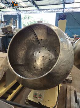 Incapri 100 kg stainless steel bowl dragee