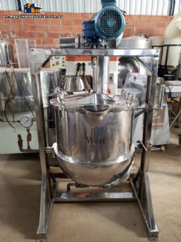 Steamed stainless steel pan 200 L