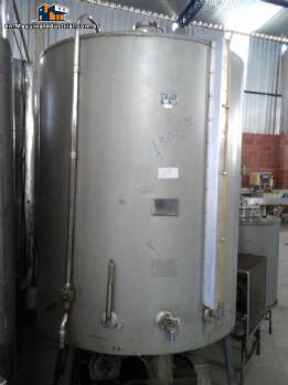 Tank jacketed with cooling