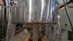 Electric stainless steel jacketed mixing tank