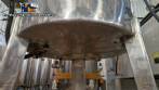 Electric stainless steel jacketed mixing tank