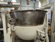 Stainless steel jacketed pot with internal steam system