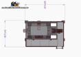 LIBRASIS 1000 liter stainless steel internal horizontal paddle mixer