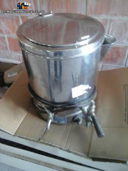 Pot Bain Marie in stainless steel