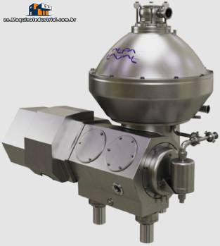 Bactofugal vertical centrifuge with automatic discharge for milk clarification Alfa Laval
