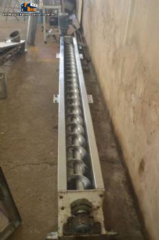 3.2 meter stainless steel conveyor screw