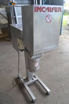 Stainless steel shredder with Incalfer rotary blades