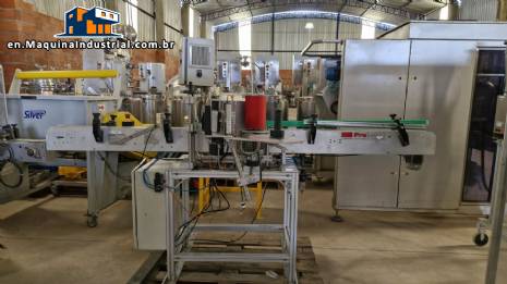 ProLabel self-adhesive labeling machine for cylindrical bottles