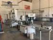 Linear filling machine with stainless steel threading machine 12 Narita nozzles