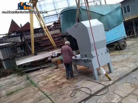 Mill for recycling plastics 40 hp