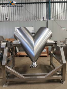 V-shaped mixer stainless steel 316L 600 L