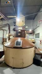 Coffee roasting line with silos roaster grinder and packaging machine