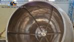Coated dragee machine with stainless steel tank, 100 liters.
