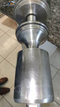 Alfa Laval stainless steel pneumatic actuator sanitary valve