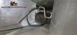 Ibrasmak meat block cutter/breaker with Simetria grinder and conveyor belt.