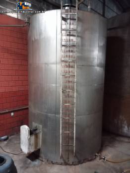 15,000 liter stainless steel mixing tank