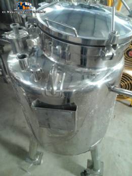 Transfer tank 316 stainless steel for 140 liters Inoxil