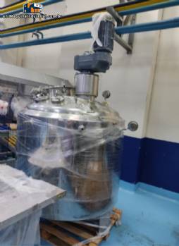 Stainless steel 316 L pressure reactor, 1,350 L, Kroma