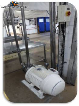 REX-III/II/K Meteor 40 HP stainless steel colloidal mill