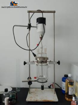 Adonex 1 liter 1000 ml benchtop glass jacketed reactor