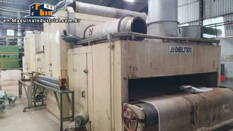 Deltec 2-body oven with resistance heating.