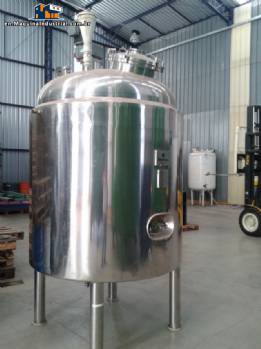 Starnox 1800 liter stainless steel reactor