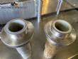 Gravimetric rotary filling machine in stainless steel with cabin