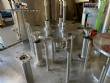 Gravimetric rotary filling machine in stainless steel with cabin