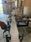 Gravimetric rotary filling machine in stainless steel with cabin