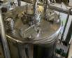 Gravimetric rotary filling machine in stainless steel with cabin