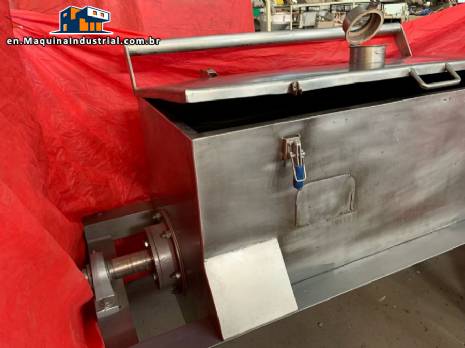 600 liter stainless steel paddle mixer for powders