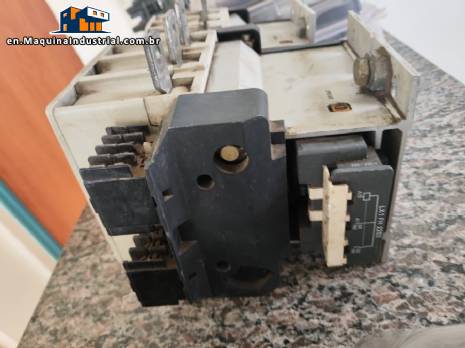 Three-pole controller for operating three-phase motors Telemecanique LC1F265 and LC1F225