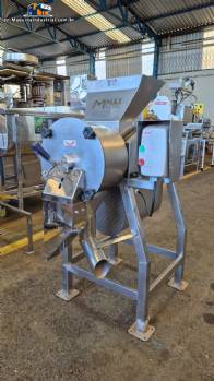 Max Machine MDP-300 stainless steel pulper for fruits, vegetables, tomatoes and peppers.