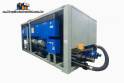 Carrier 200 TR industrial air-cooled chiller bank for chilled water.