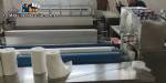 Non-woven rewinding machine for wet and dry wipes in rolls