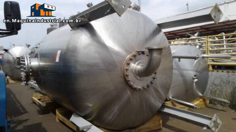 Dechlorinating pressure vessel 316 L 20.000 L