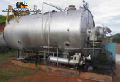 Industrial boiler for steam generation CBC