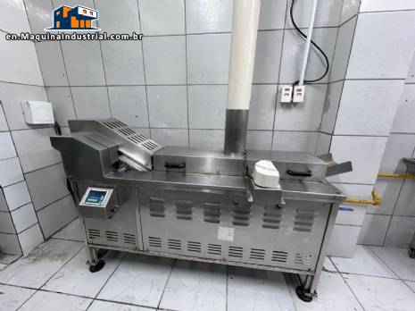 MCI stainless steel continuous fryer for potato chips and savory snacks