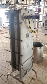 Brasflow stainless steel plate heat exchanger cooler