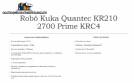 KUKA Quantec KR 210 2700 Prime KRC4 Robot